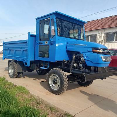 小型柴油四不像運輸車 工程四驅農用翻斗車的高效之選